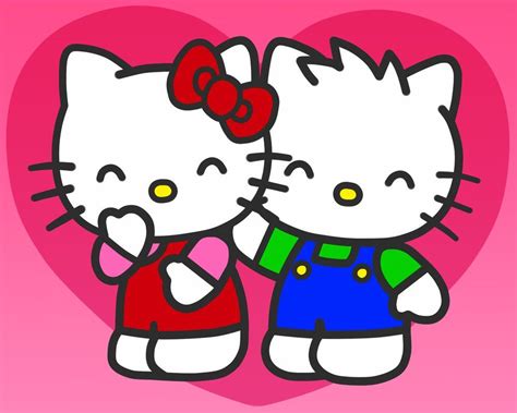 hello kitty love drawing|More.